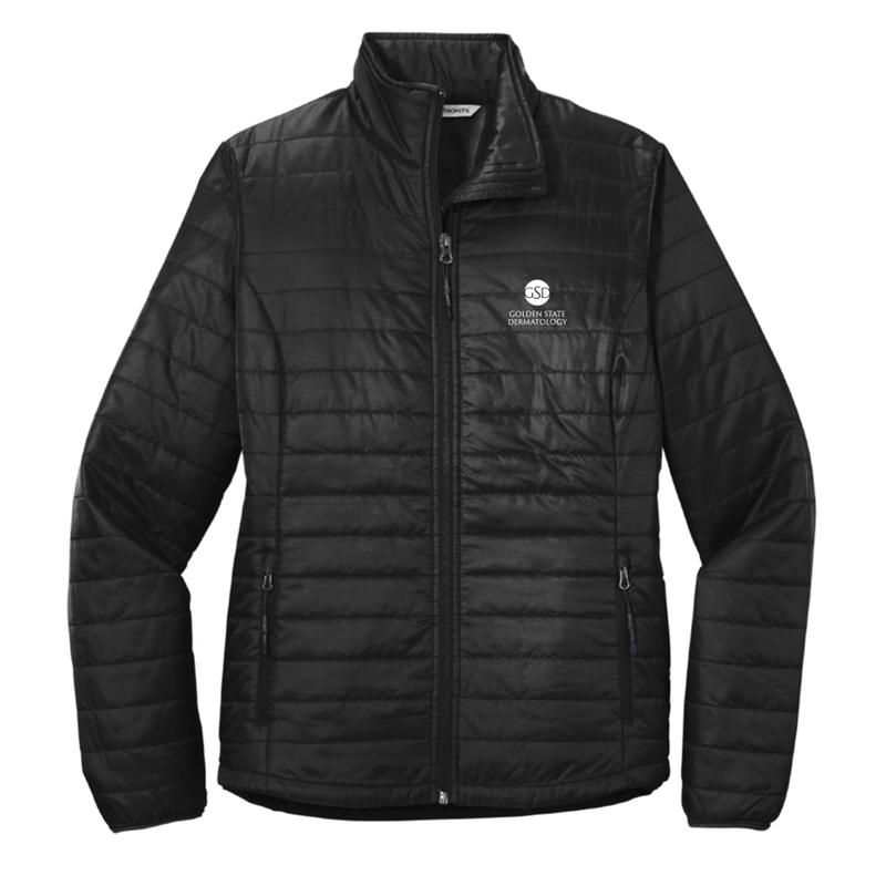 GSD Port Authority® Women's Packable Puffy Jacket - Golden State Dermatology