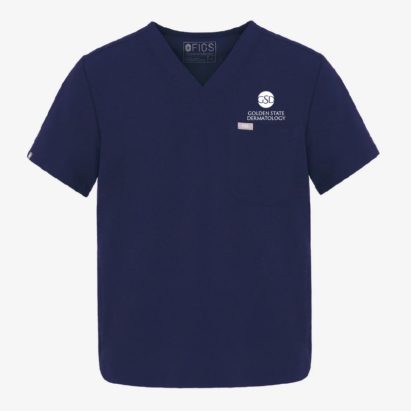 FIGS Chisec Scrub Top - Men's - Golden State Dermatology