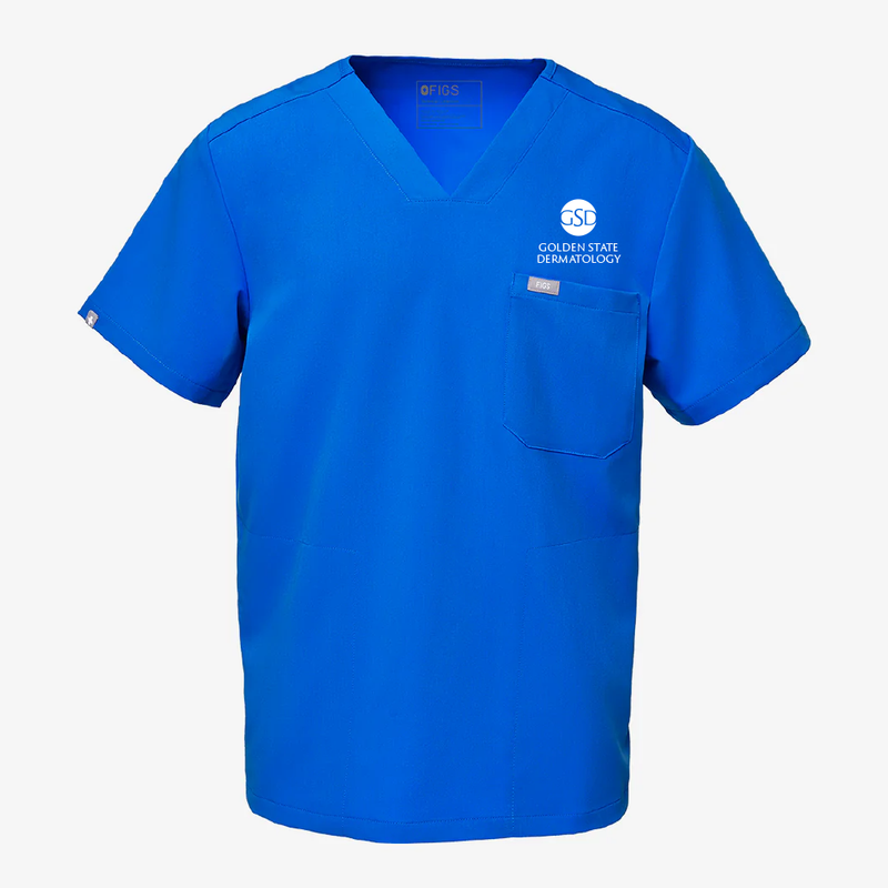 FIGS Chisec Scrub Top - Men's - Golden State Dermatology