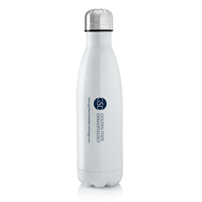 17 oz Travel Stainless Steel Waterbottle - Golden State Dermatology