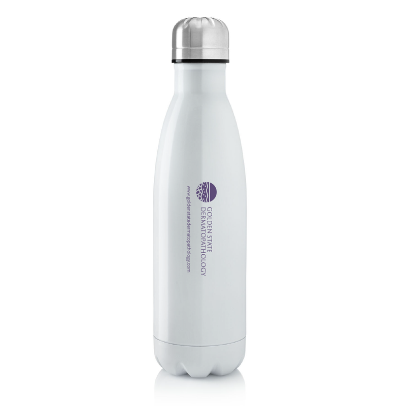 17 oz Travel Stainless Steel Waterbottle - Golden State Dermatopathology