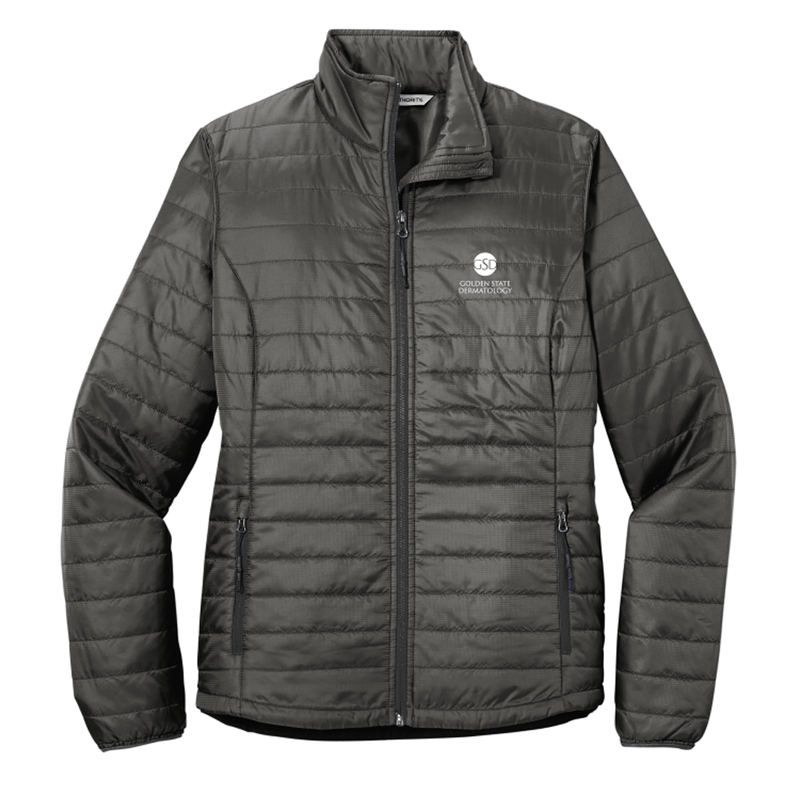 GSD Port Authority® Women's Packable Puffy Jacket - Golden State Dermatology