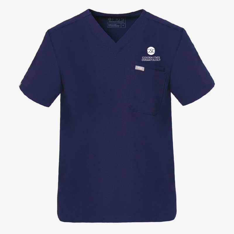 FIGS Leon Scrub Top - Men's - Golden State Dermatology