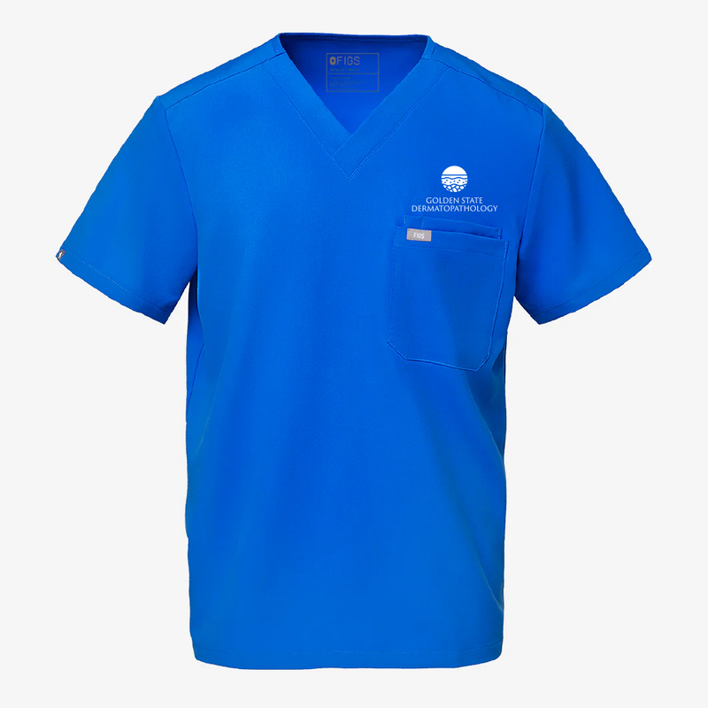FIGS Leon Scrub Top - Men's - Golden State Dermatopathology