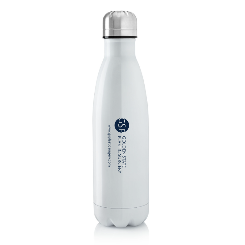 17 oz Travel Stainless Steel Waterbottle - Golden State Plastic Surgery