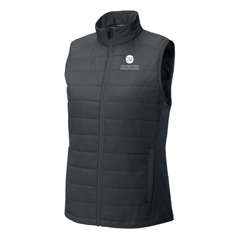 GSD Sport-Tek® Teknical Hybrid Vest - Women's - Golden State Dermatology