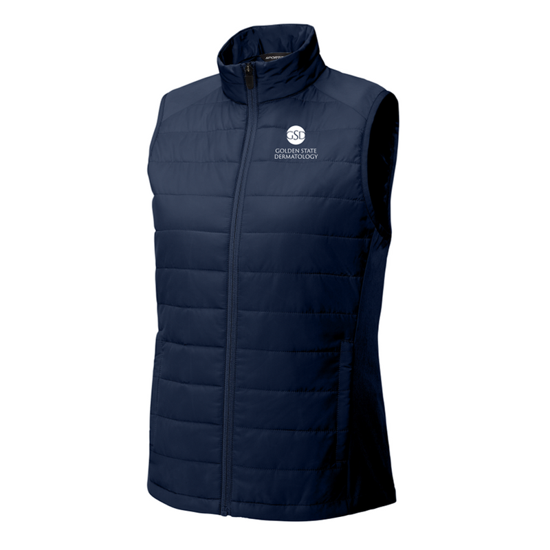 GSD Sport-Tek® Teknical Hybrid Vest - Women's - Golden State Dermatology