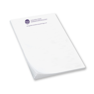 Sticky Notepads - 6" x 4" - 50 Sheets - Golden State Dermatopathology