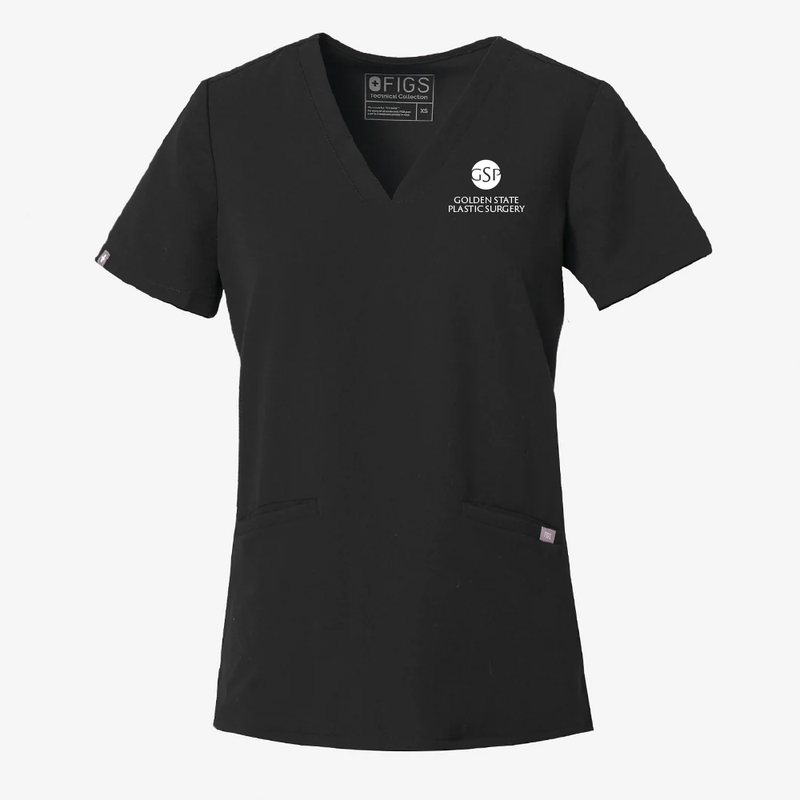 FIGS Casma Three-Pocket Scrub Top - Women's - Golden State Plastic Surgery