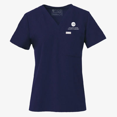 FIGS Catarina One Pocket Scrub Top - Women's - Golden State Plastic Surgery