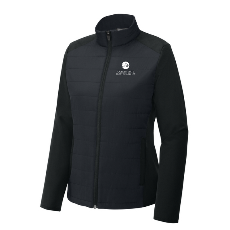 GSD Sport-Tek® Teknical Hybrid Jacket - Women's - Golden State Plastic Surgery