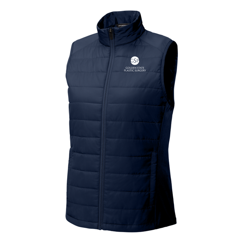 GSD Sport-Tek® Teknical Hybrid Vest - Women's - Golden State Plastic Surgery